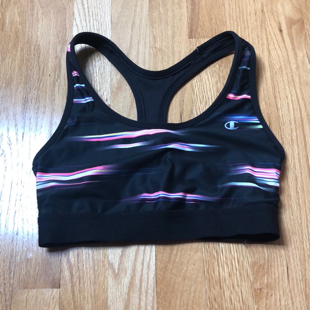 Black Champion Sports Bra